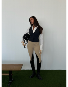 Riding Breeches | Canvas x Black