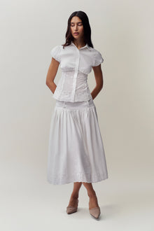 Womens | Rinka Maxi Skirt | Ivory
