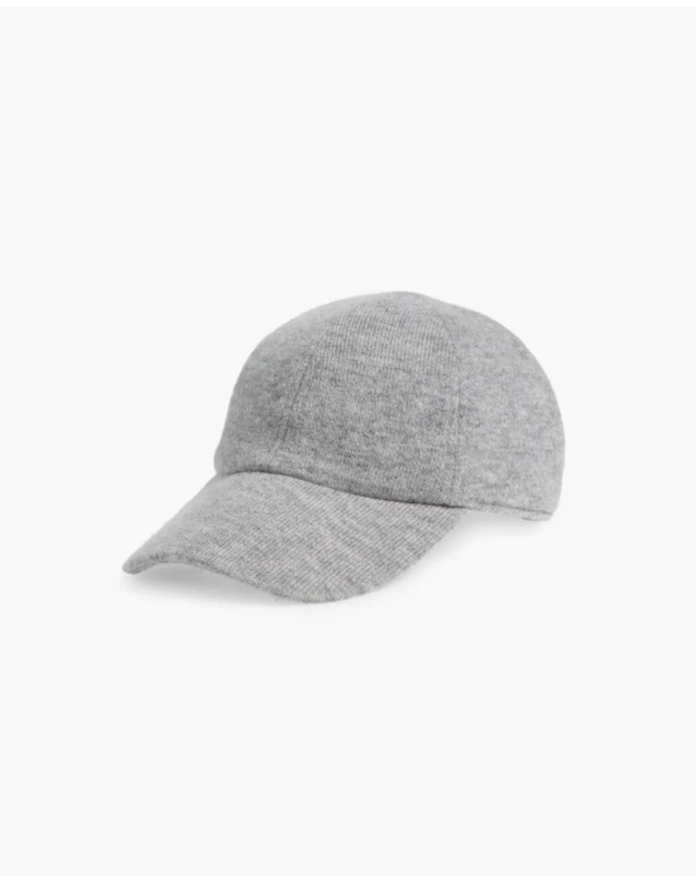 Robert Barakett | Men | Cashmere Blend Knit Baseball Cap | Charcoal