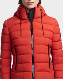 Women | MELISSA Lightweight Down Jacket | Orange