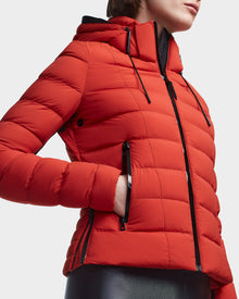 Women | MELISSA Lightweight Down Jacket | Orange