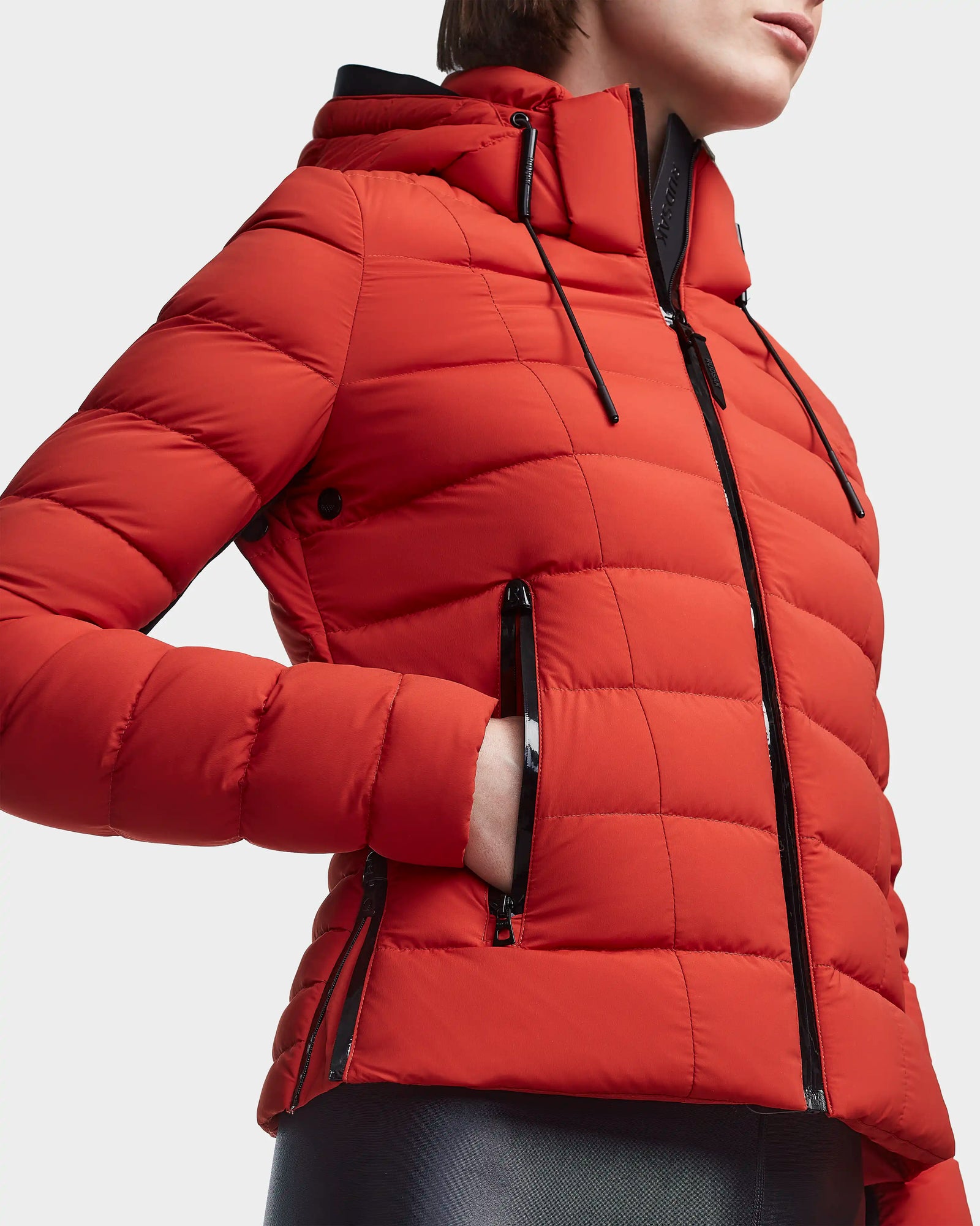 Women | MELISSA Lightweight Down Jacket | Orange