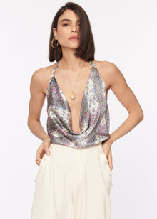 Jackie Cami | Patchwork Paisley