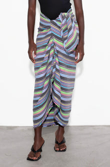 Mara Hoffman | Stripe Sarong Coverup