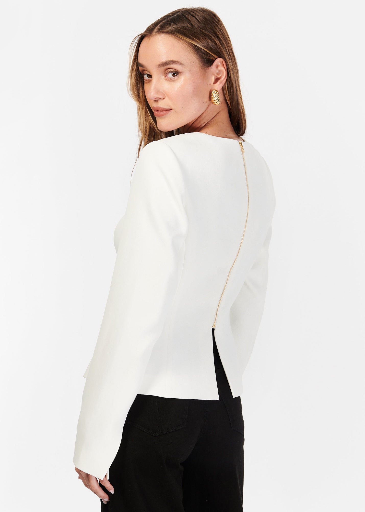Zaynab Top | White