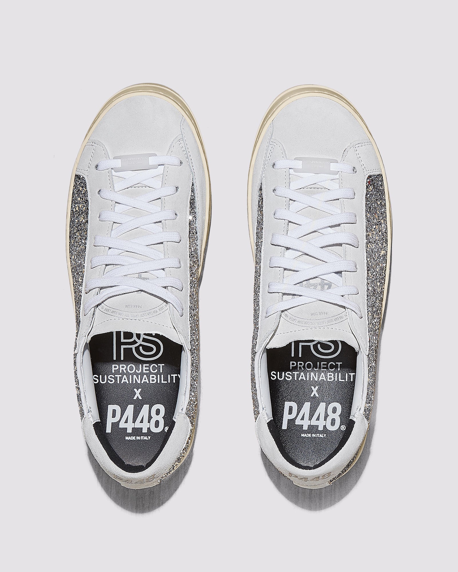 Women | John Sneaker | Recycled White/Silver