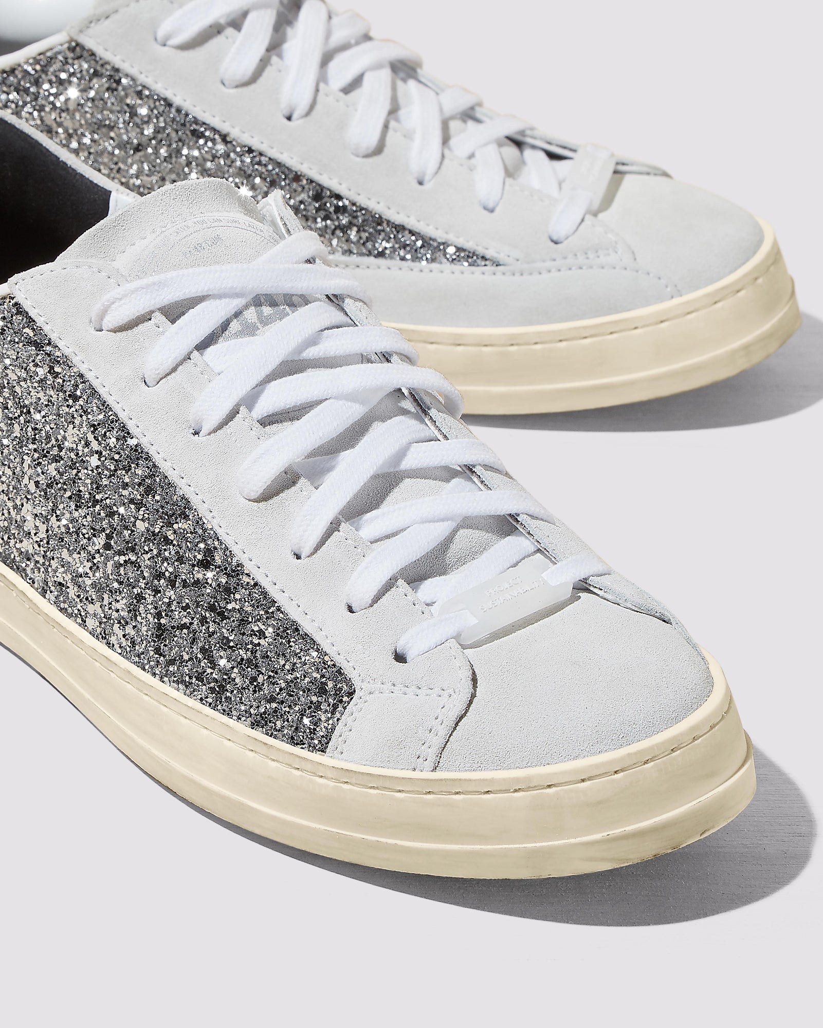 Women | John Sneaker | Recycled White/Silver