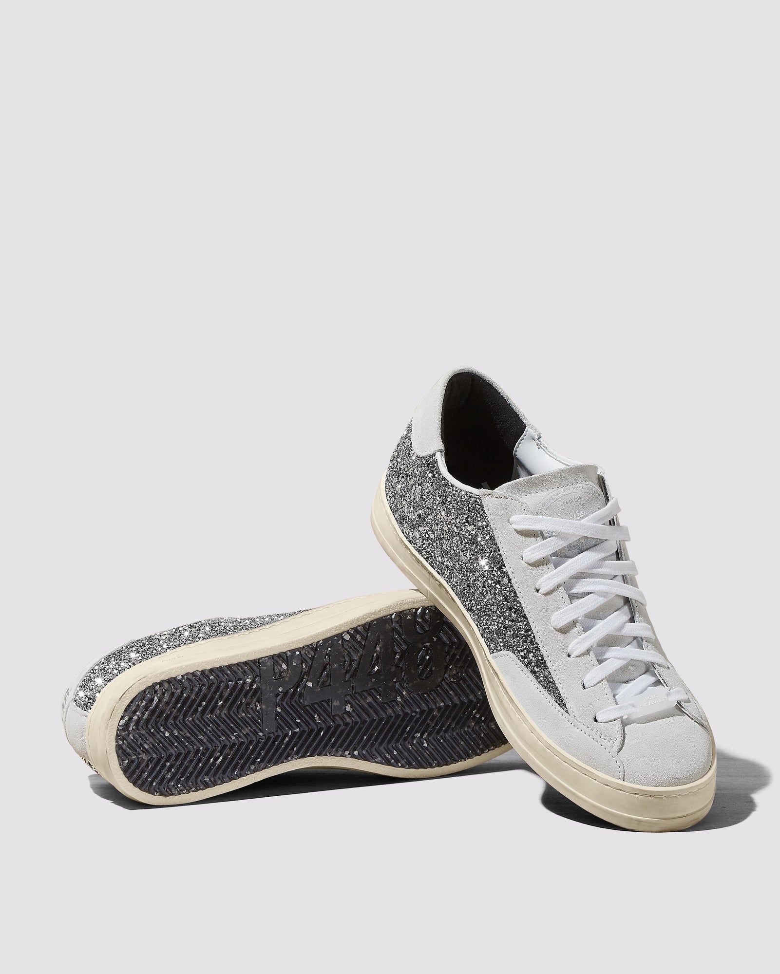 Women | John Sneaker | Recycled White/Silver