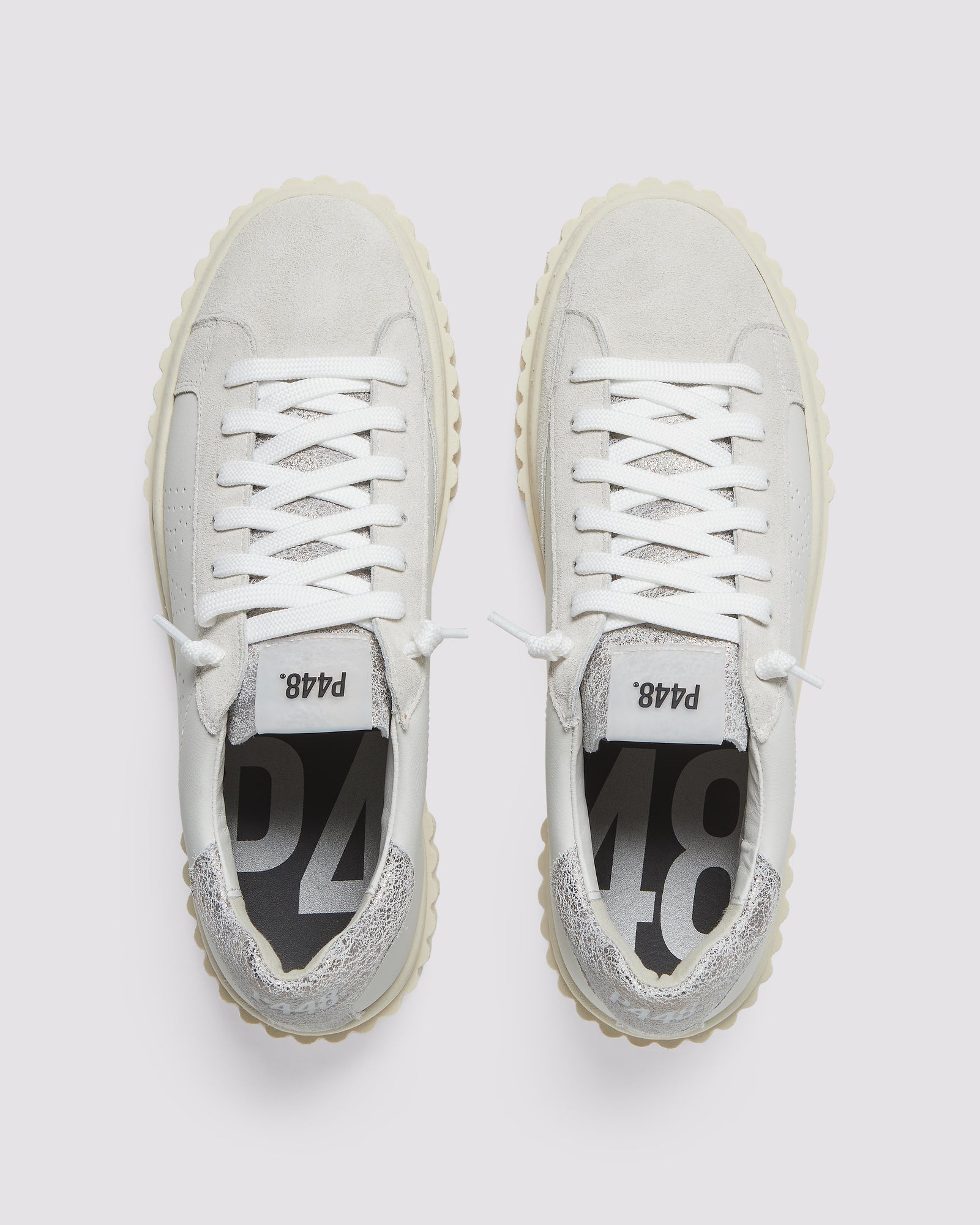 Women | Creeper Sneaker | Silver Dust