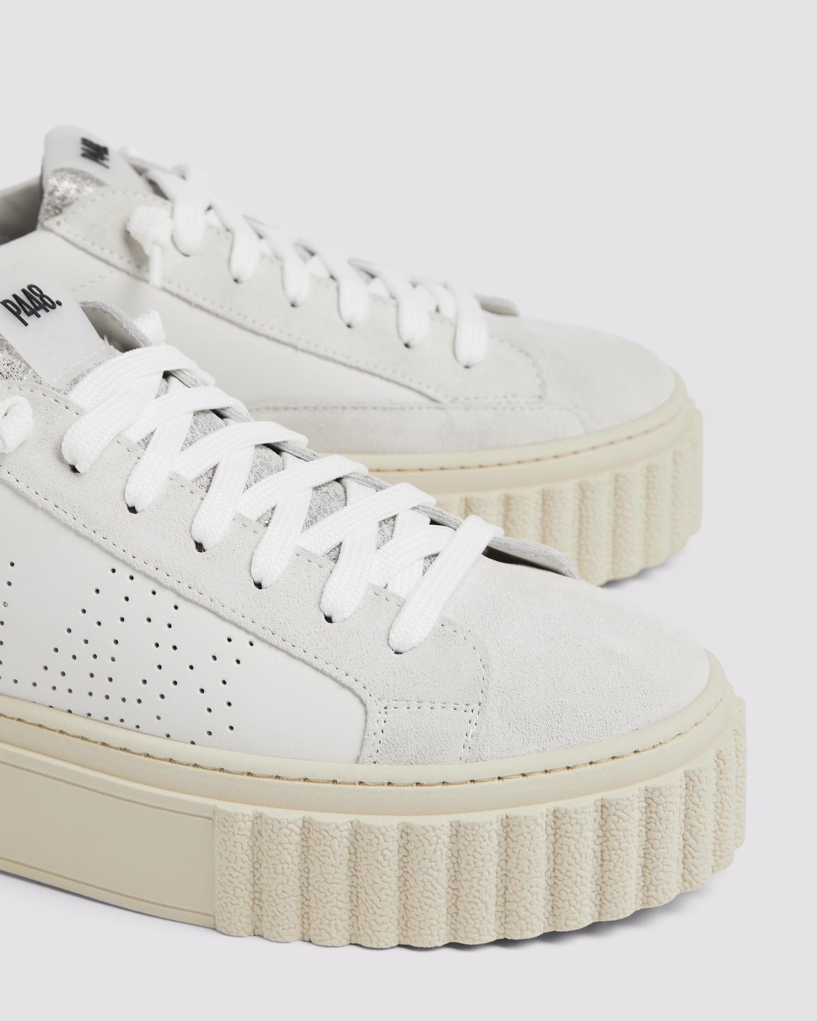 Women | Creeper Sneaker | Silver Dust