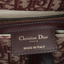 Dior | Pre-Owned Oblique Canvas Saddle Bag | Red