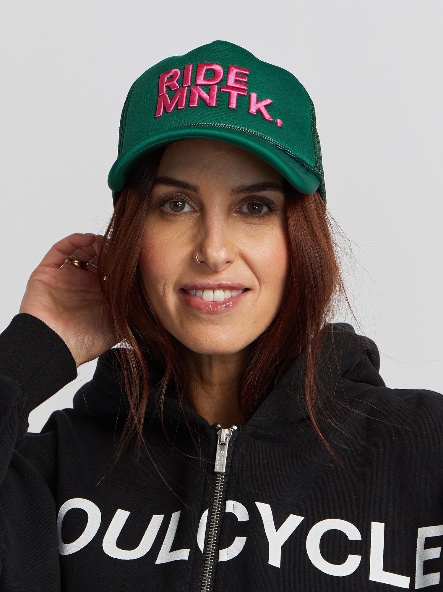 Le Ride | Ride MNTK Trucker Hat | Green