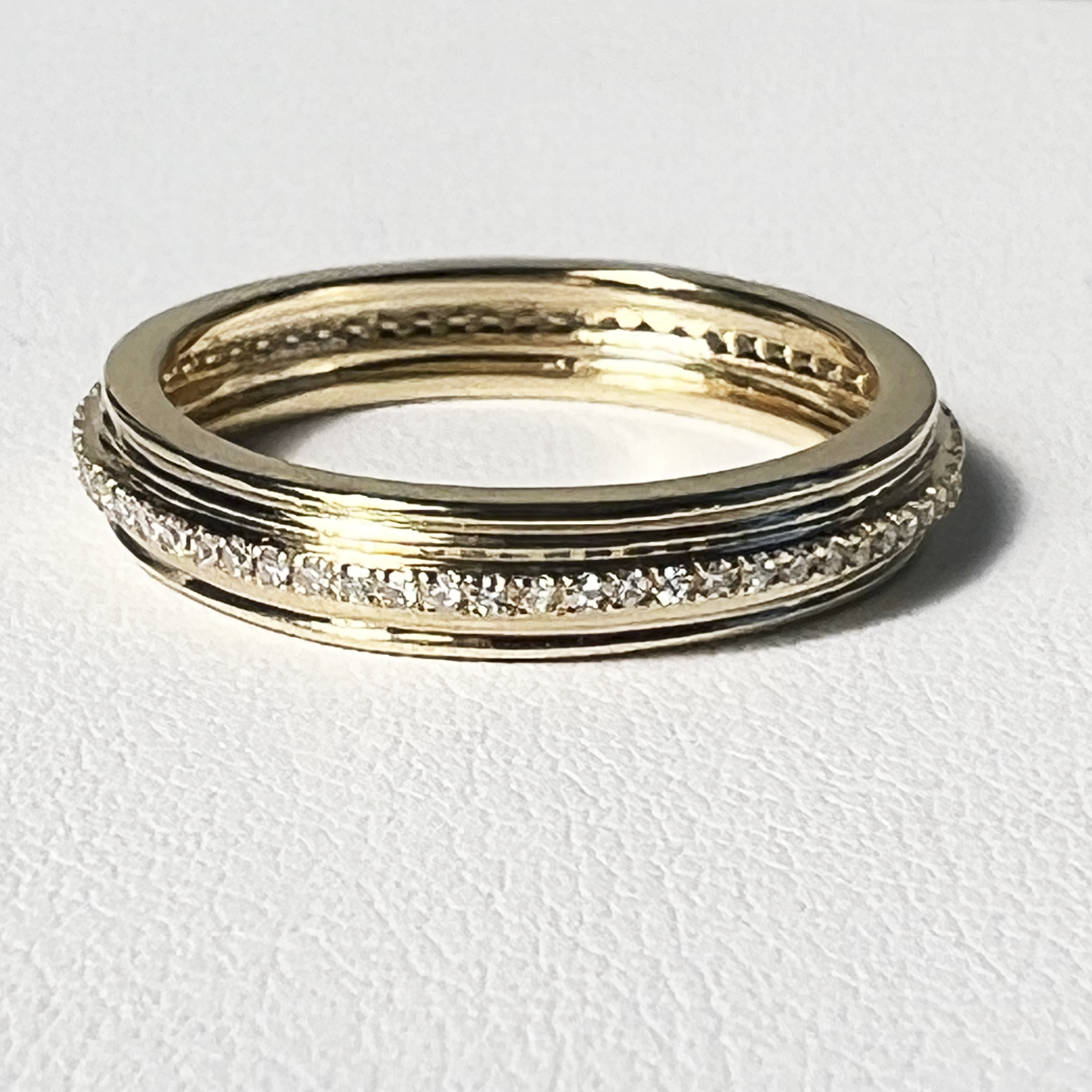 Paradis Ring | 14K Yellow Gold | 0.20 CTW (Approx) White Diamond
