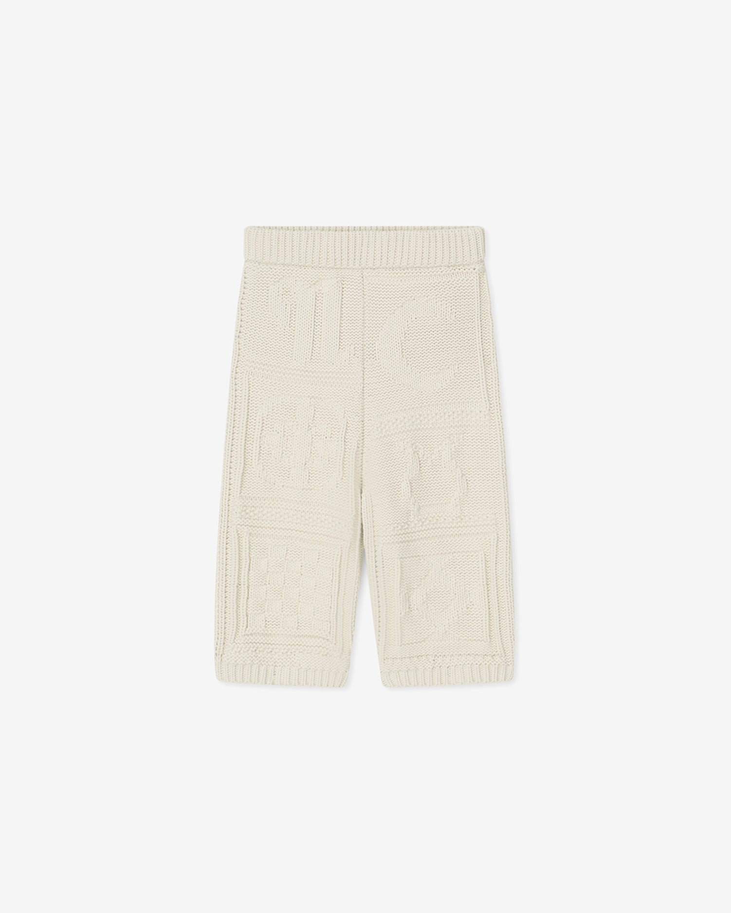 Womens | Saya Knitted Cotton-Blend Shorts | Creme Cashmere Merino