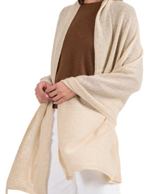 Amicale Cashmere | Women's Wrap | Oatmeal