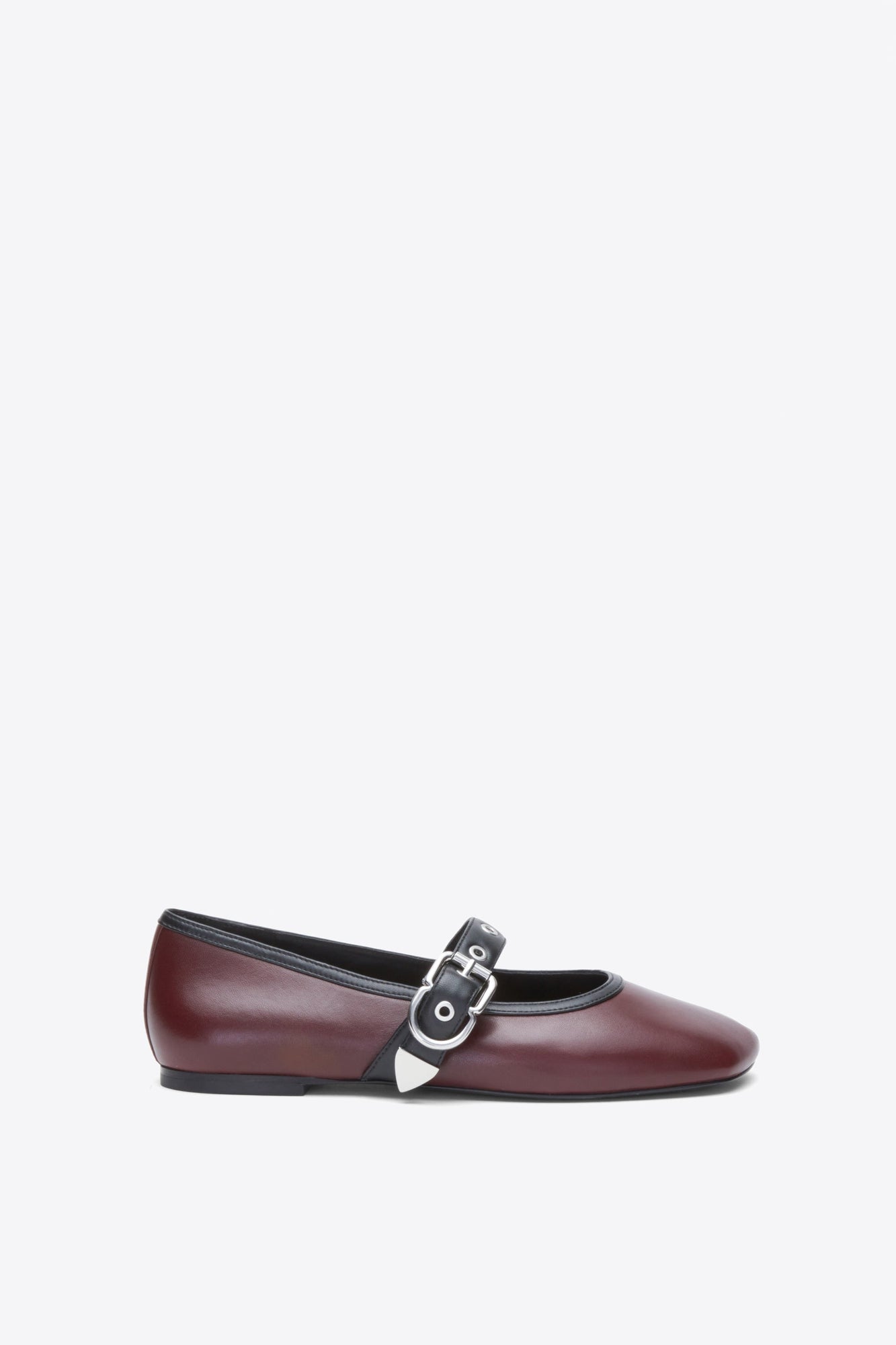 ID Mary Jane Flat | Ox Blood