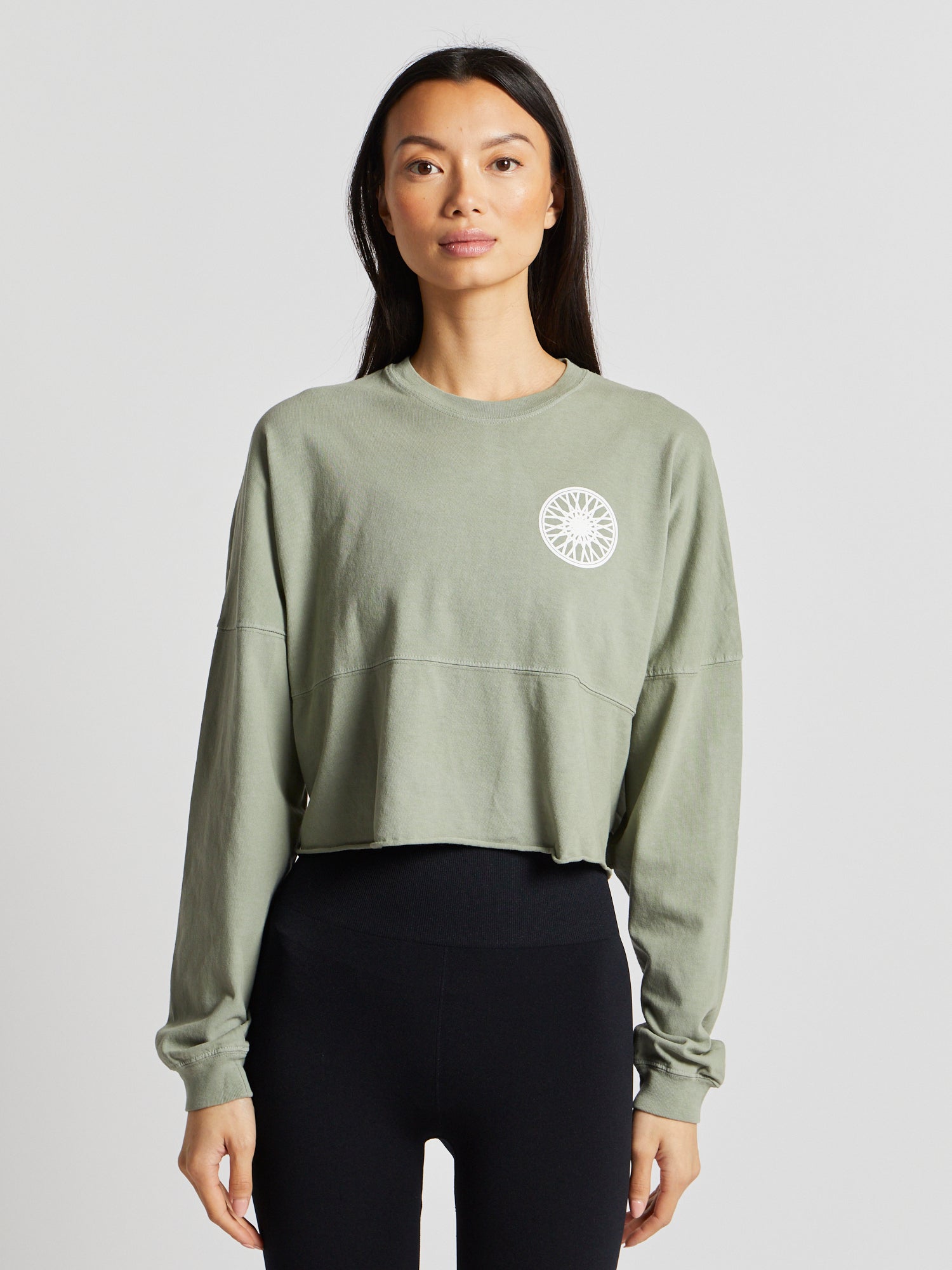Women | Spirit Jersey | Cropped Spirit Jersey EAST | Sage