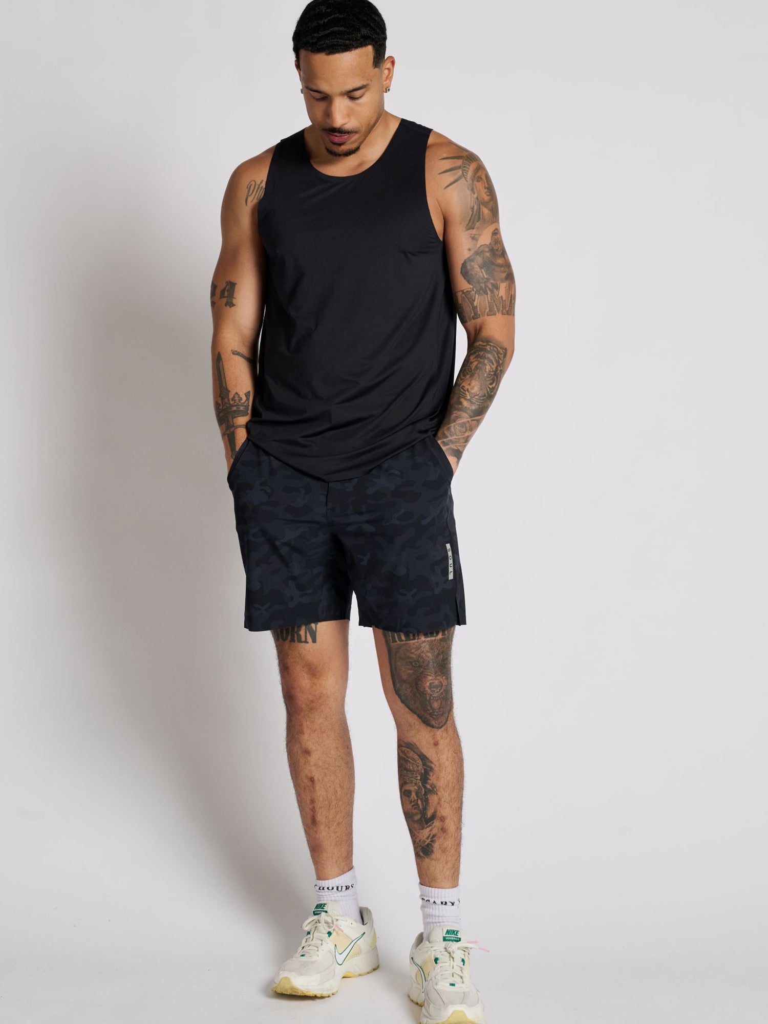 Men | Ten Thousand | The Distance Tank | Black