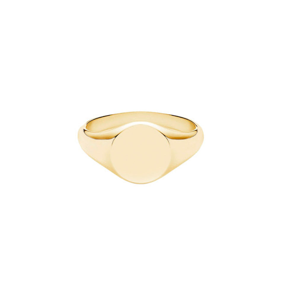 The Signet For Her | Gold Vermeil & Sterling Silver