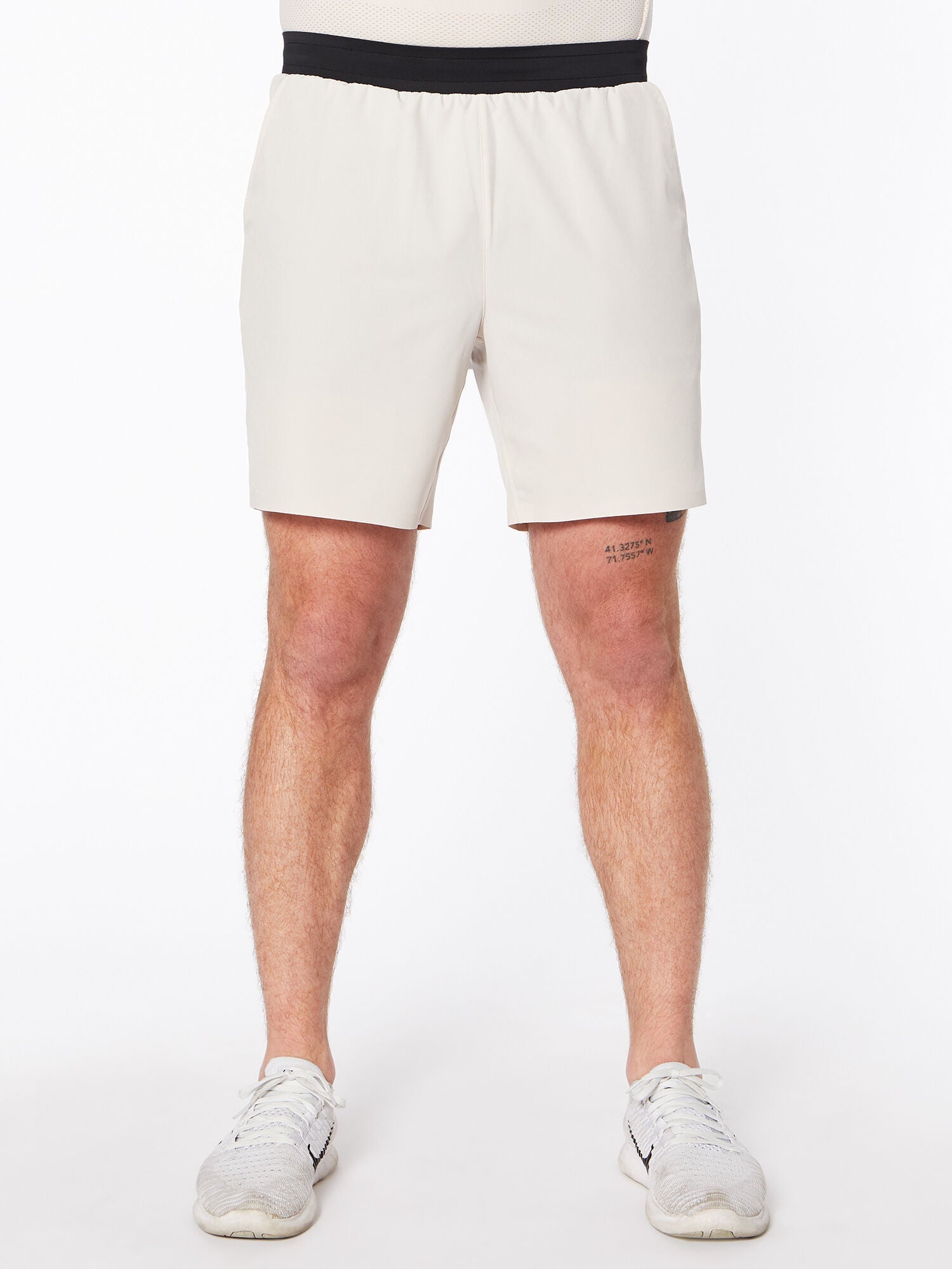 Men | Yellow by SoulCycle | Speed Short 7" Khaki | Khaki