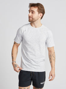 Men | Rhone | Reign Short Sleeve | Dark Heather Grey