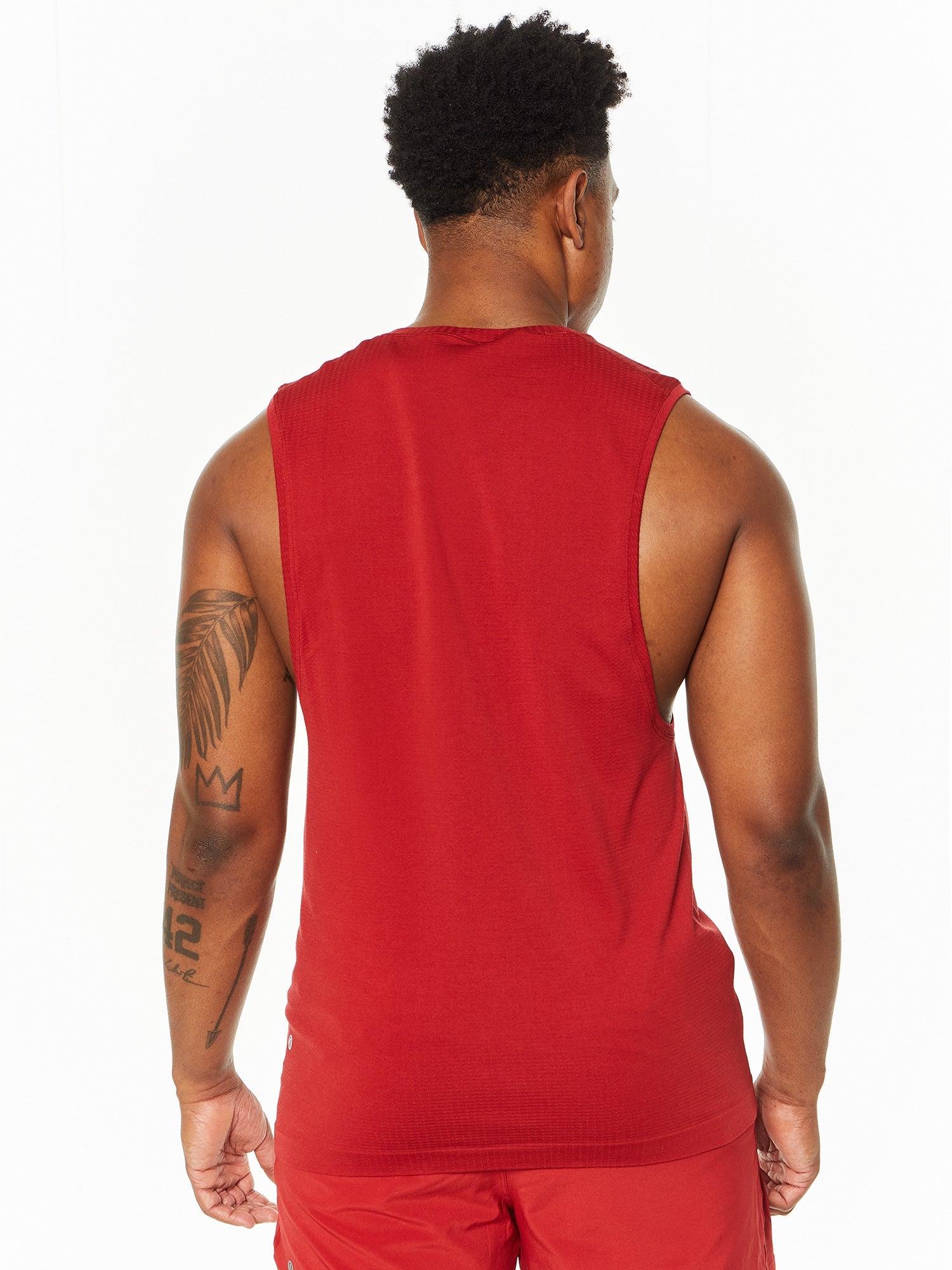 Men | Lululemon | Metal Vent Tech Sleeveless | Sport Red