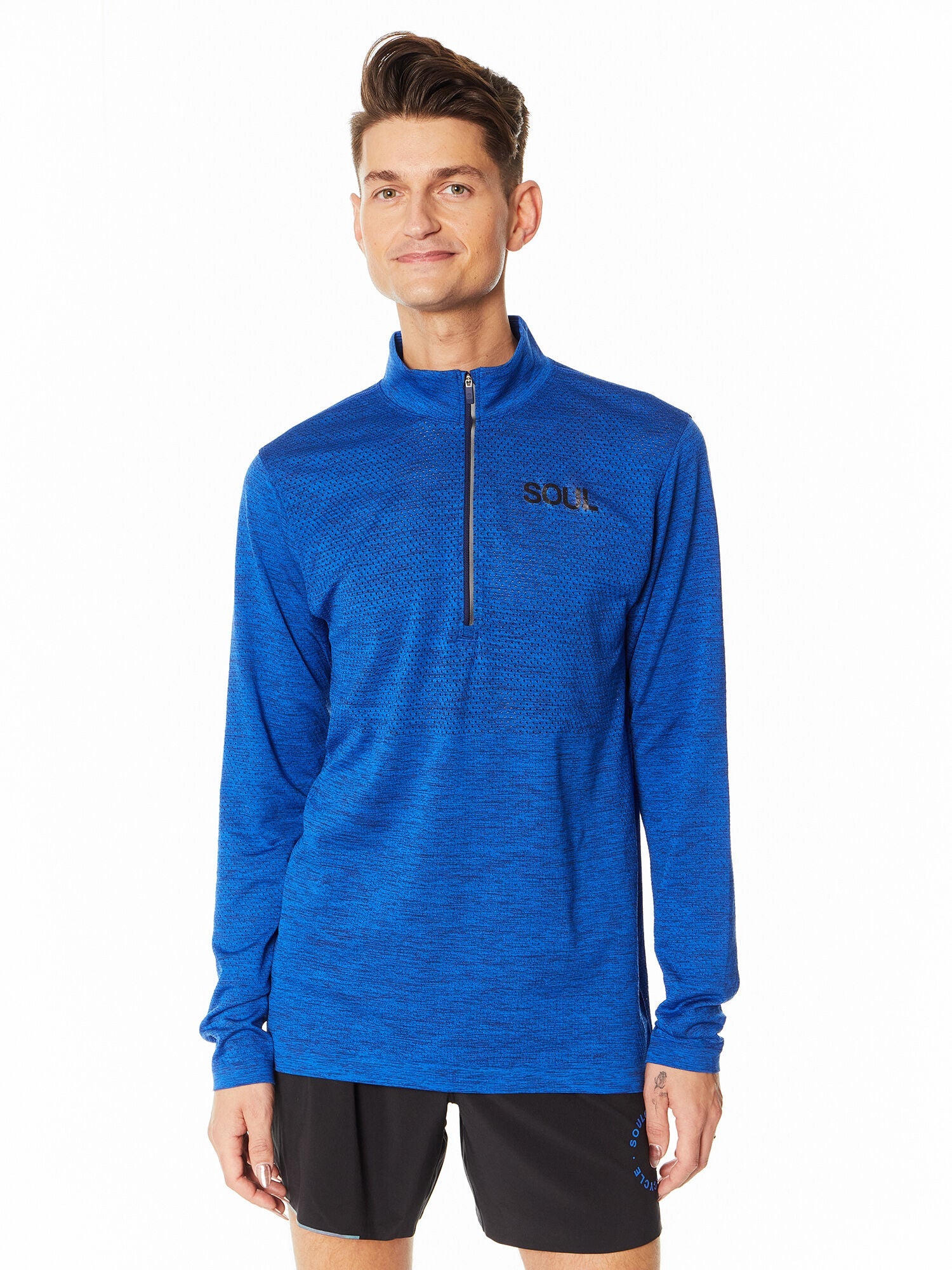 Men | Lululemon | Metal Vent Tech Half Zip | Blazer Blue