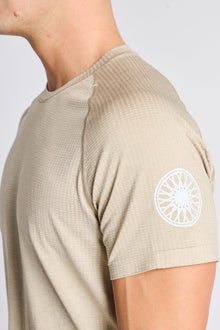Lululemon | Metal Vent Tech Short Sleeve | Light Ivory/Sheer Oak