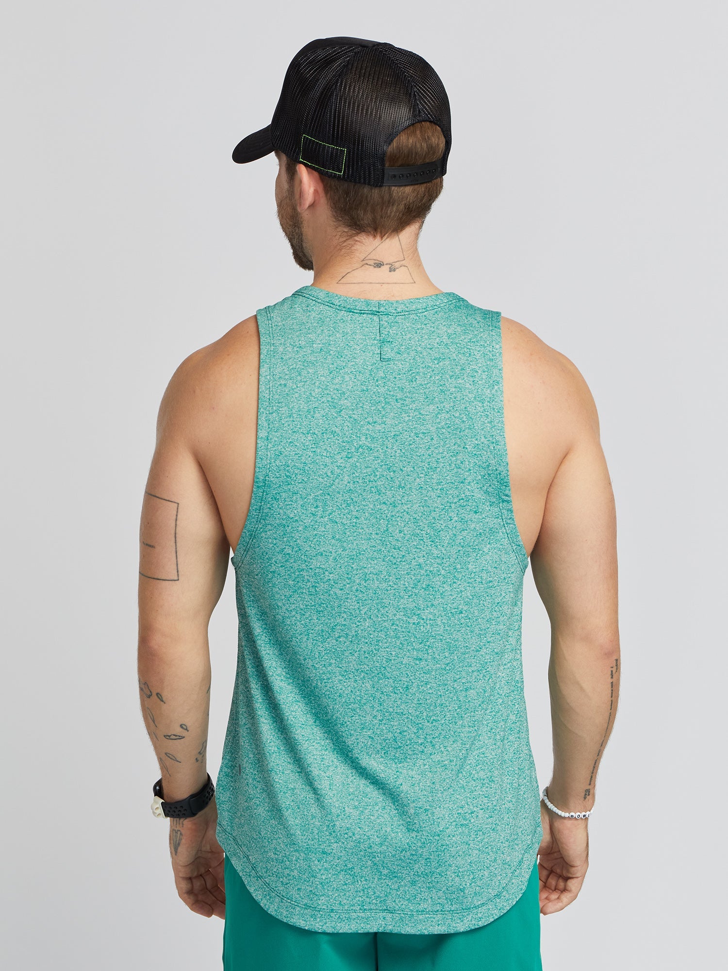 Men | Lululemon | License to Train Tank MNTK | Cascadia Green