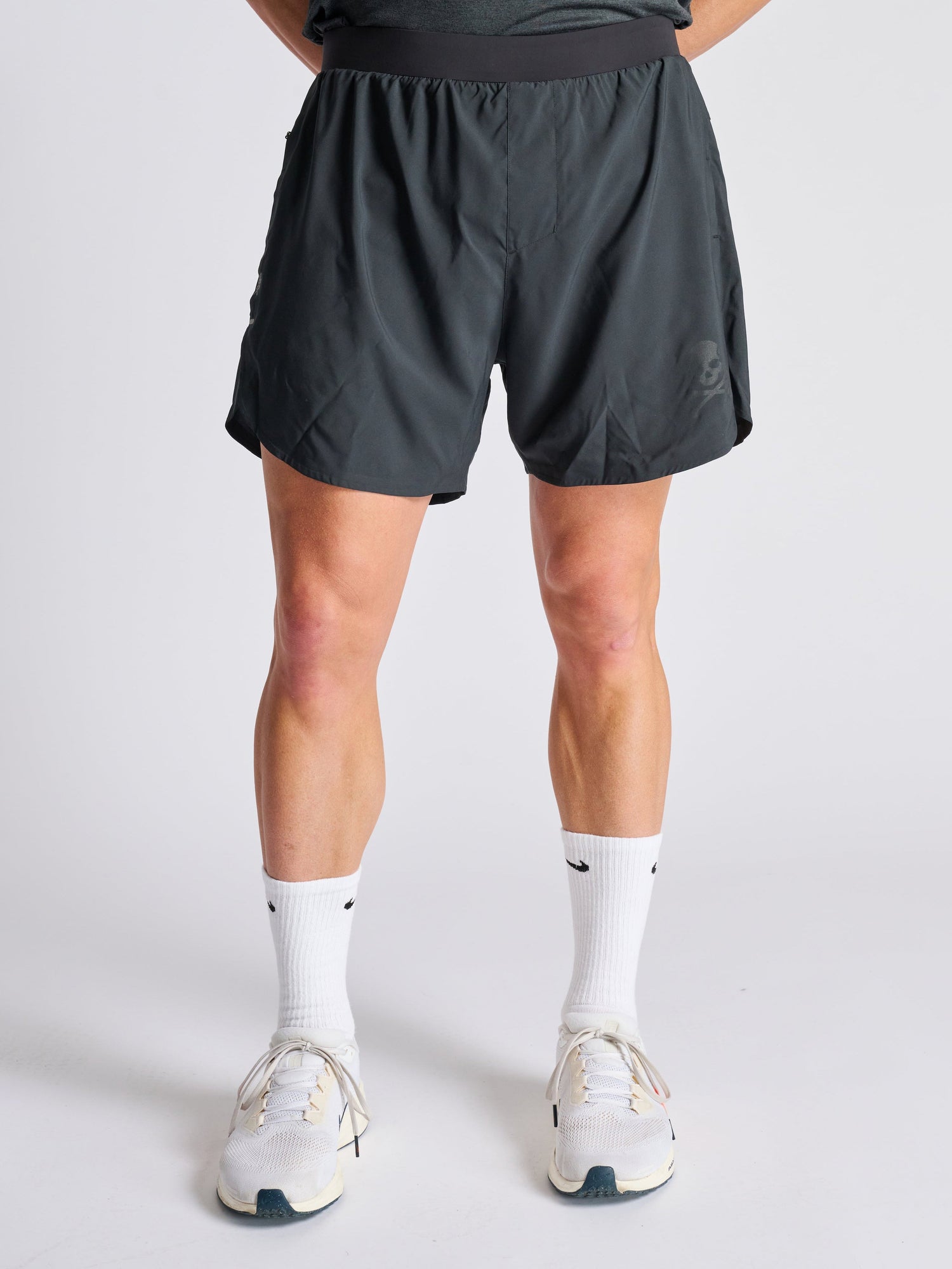 Men | Rhone | 5" Extra Mile Short Lined | Black