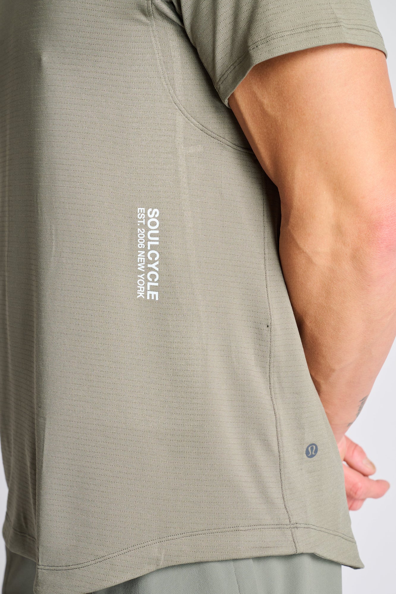 Men | Lululemon | License To Train Short Sleeve | Grey Sage