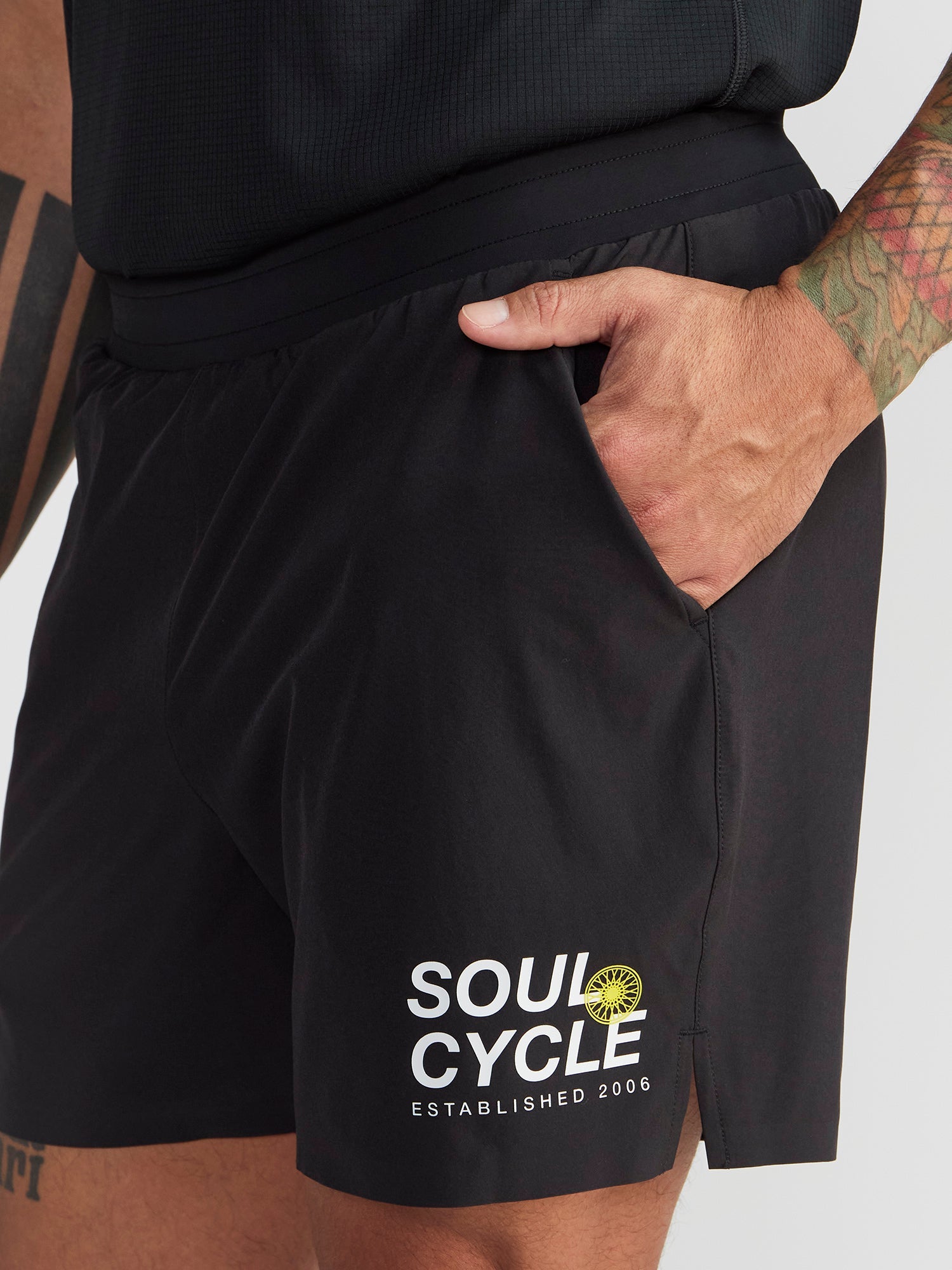 Men | Soul by SoulCycle | 5" Speed Short | Black