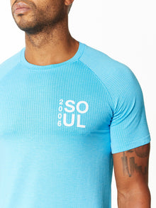 Men | Lululemon | Metal Vent Tech Short Sleeve | Blue