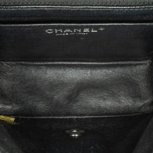 Chanel | Pre-Owned Mini Square Classic Patent Single Flap - II | Black