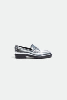 Womens | Harper Metallic Loafer | Silver