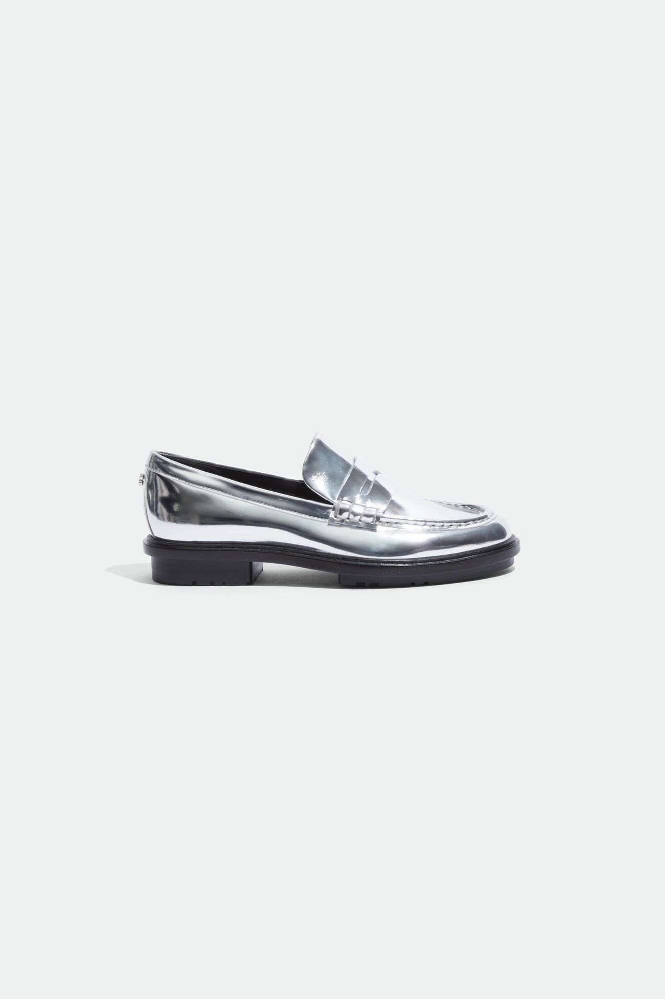 Womens | Harper Metallic Loafer | Silver