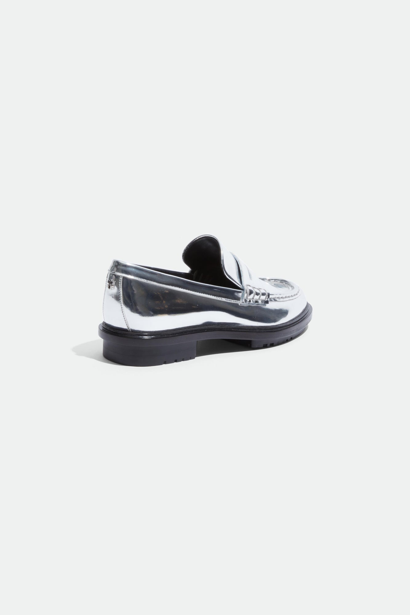 Womens | Harper Metallic Loafer | Silver
