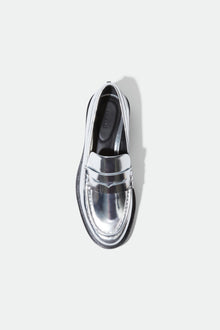 Womens | Harper Metallic Loafer | Silver