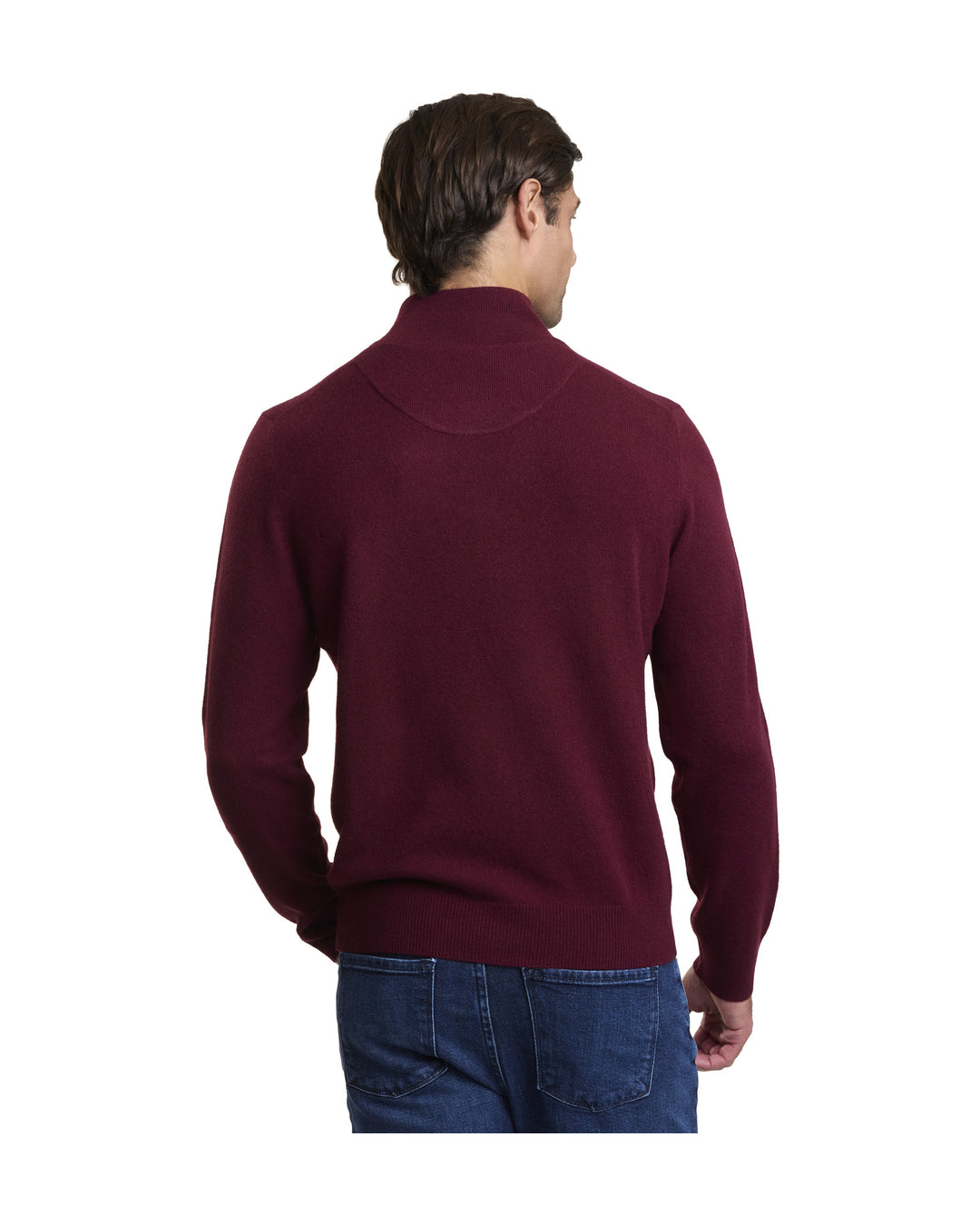 NOMAD | Men | Men's Cashmere Sweater | Merlot