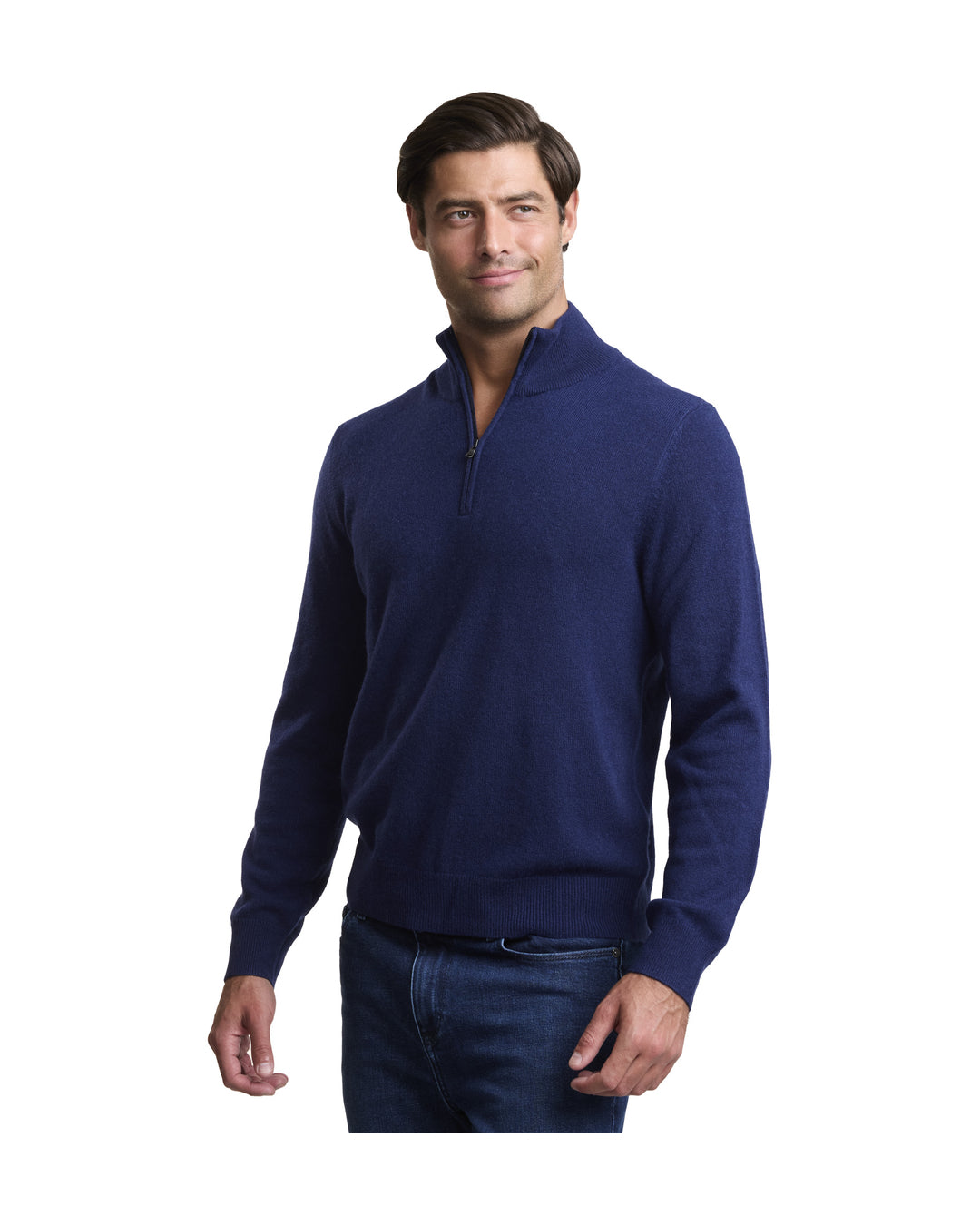 NOMAD | Men | Men's Cashmere Sweater | Navy