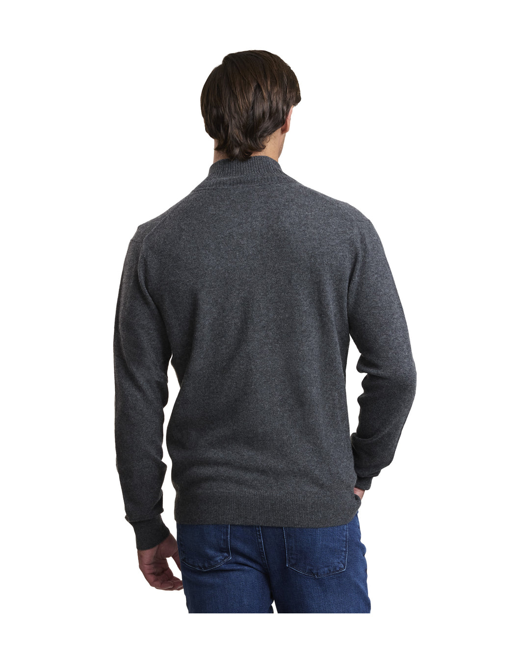 NOMAD | Men | Men's Cashmere Sweater | Charcoal