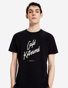Unisex | Cafe Kitsune Tee-Shirt | Black