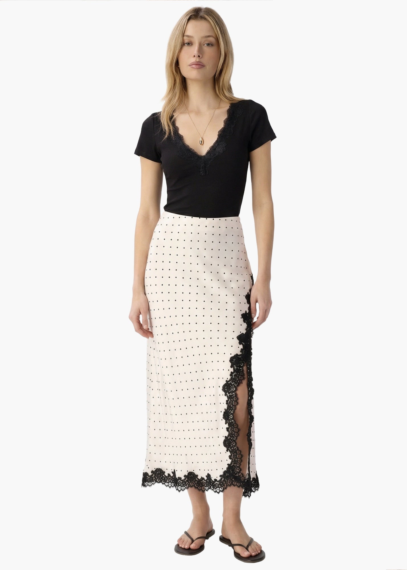 Teagan Skirt | Pin Dot