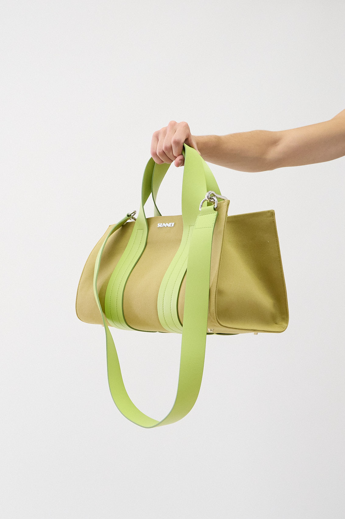 Mini Parallelepipedo Bag | Unisex | Beige