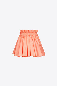 Ruffle Flower Mini Skirt | Sweet Salmon