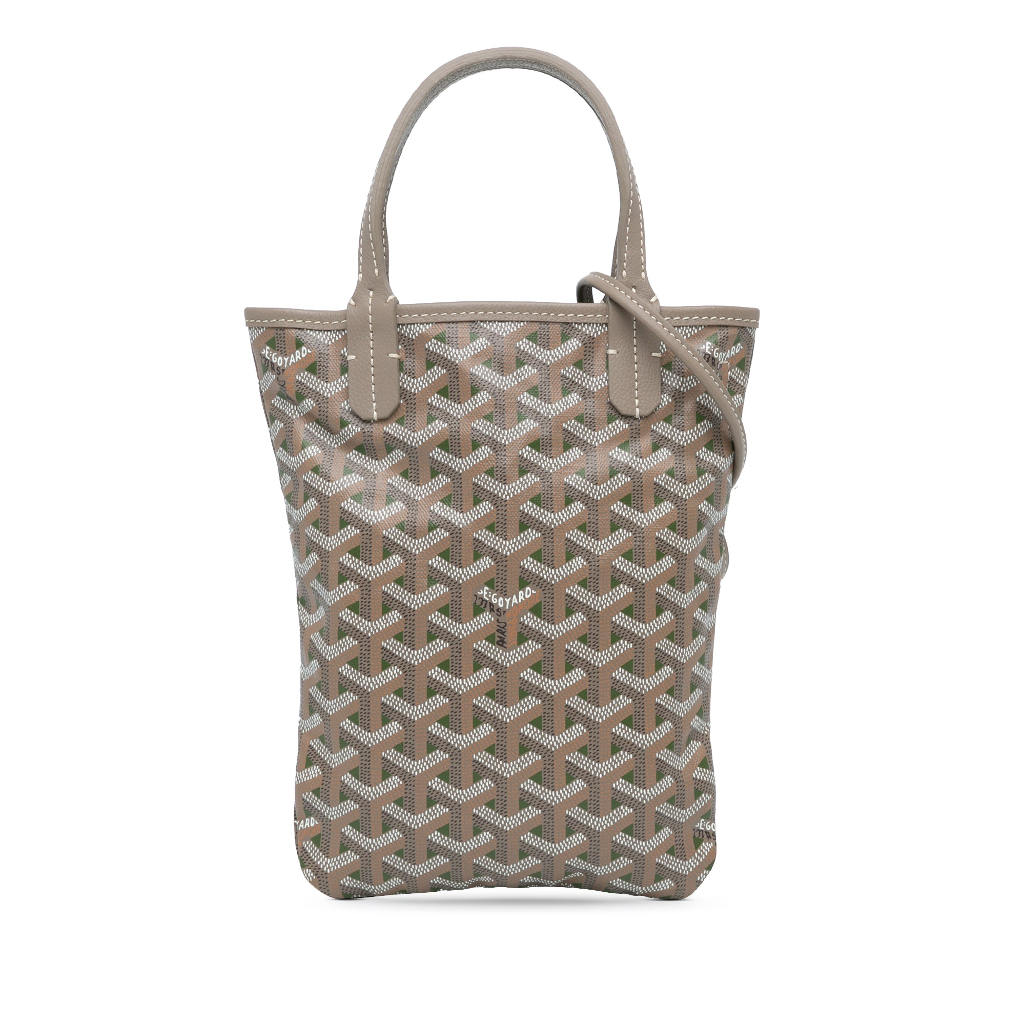 Goyard | Pre-Owned Goyardine Poitiers Claire Voie - III | Gray