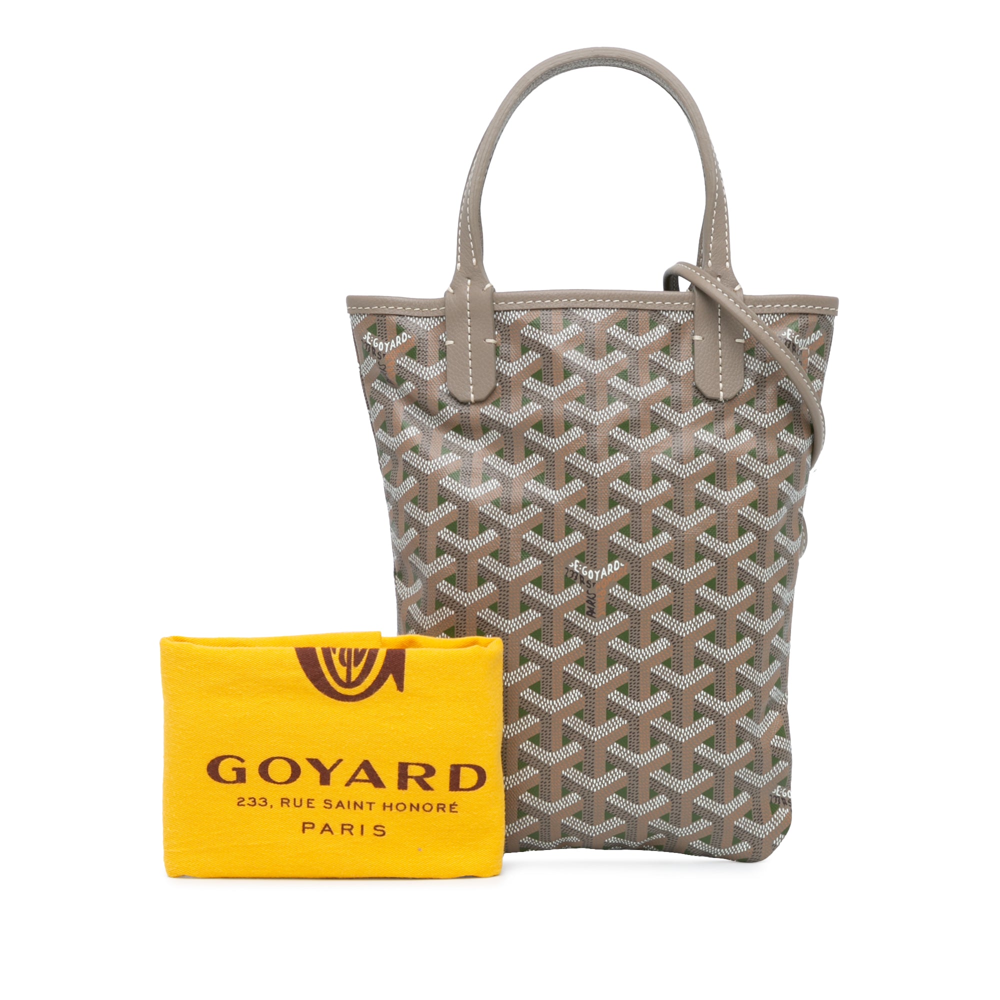 Goyard | Pre-Owned Goyardine Poitiers Claire Voie - III | Gray