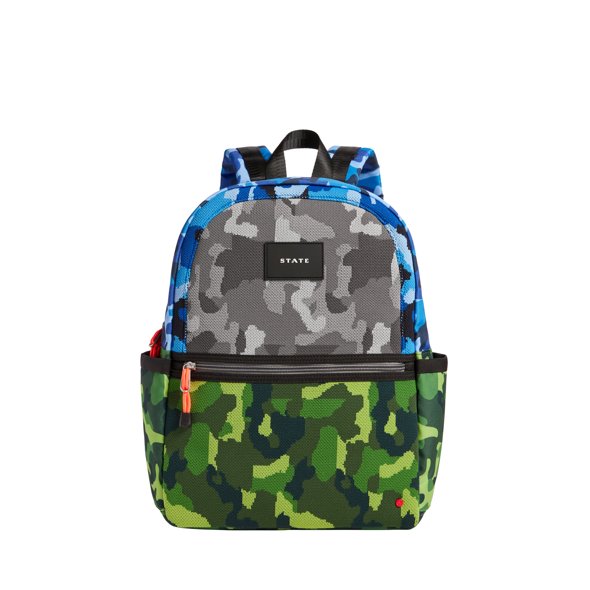 state bags kane kids backpack intarsia camo front view click to zoom