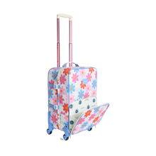 STATE Bags Logan Suitcase Daisies Side View Click to Zoom