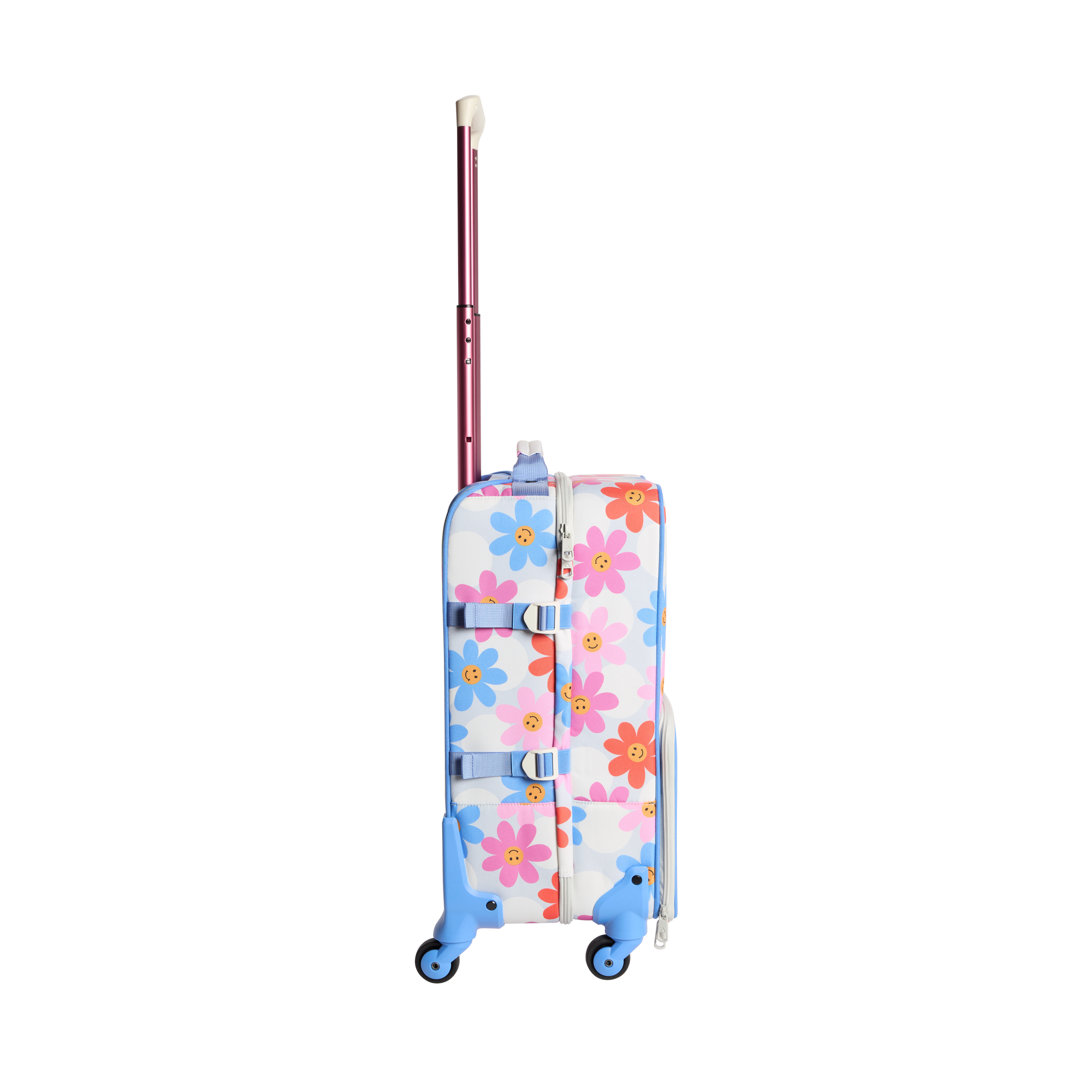 STATE Bags Logan Suitcase Daisies Side 2 View Click to Zoom